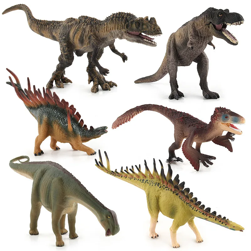 

Jurassic Dinosaur Wild Animal Jaws Movable Solid Model Tyrannosaurus Rex Utahraptor