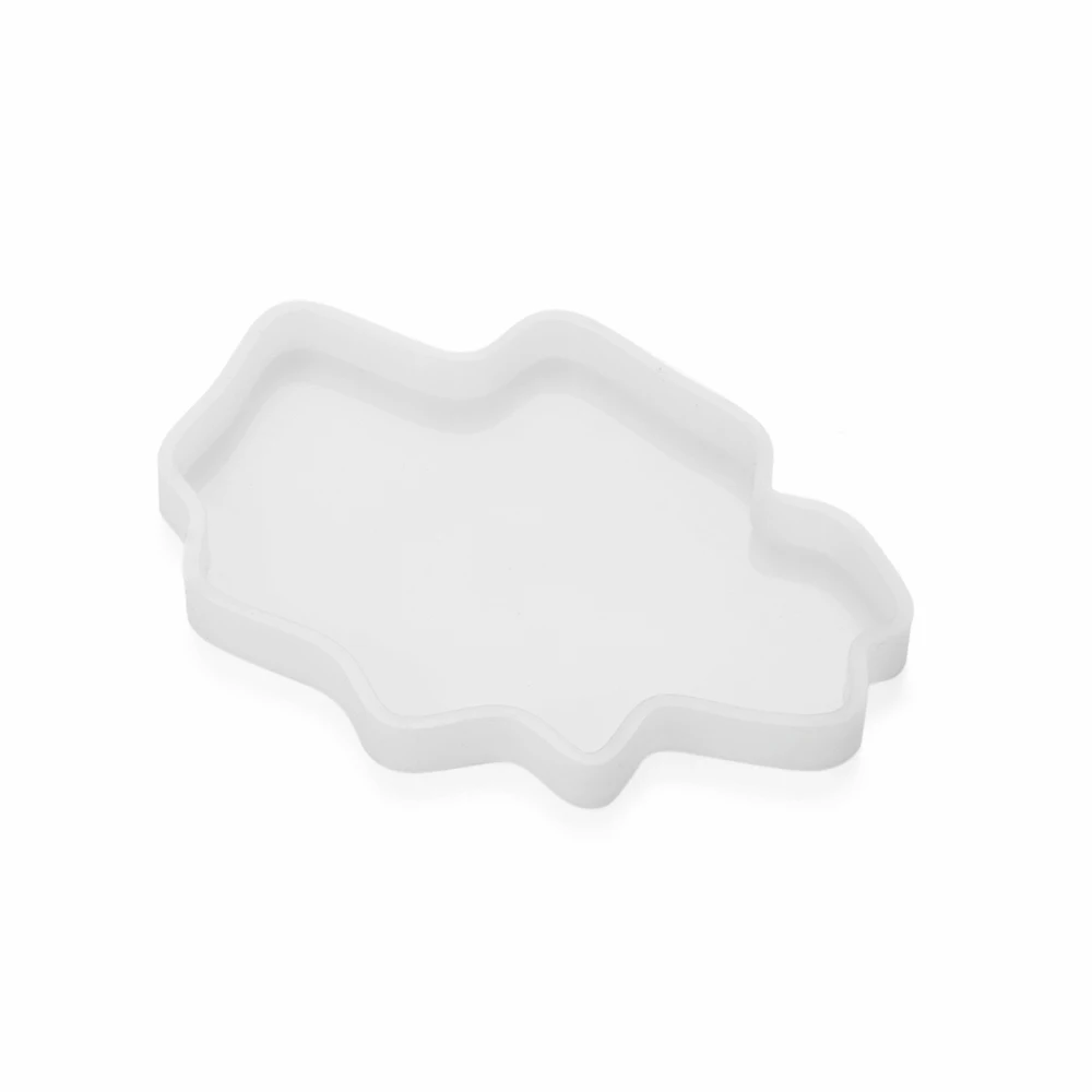 S S/M/L прозрачный силиконовый необычный подстаканник, коврик для чашки, полимерная форма, эпоксидная смола для изготовления ювелирных изделий, Ремесленная форма для дома, сделай сам - Цвет: S