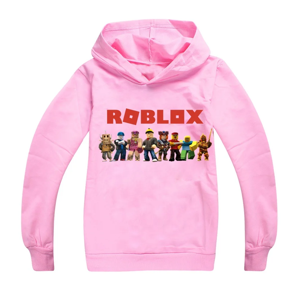 Новинка весенне осенняя Толстовка Robloxing для маленьких девочек и мальчиков