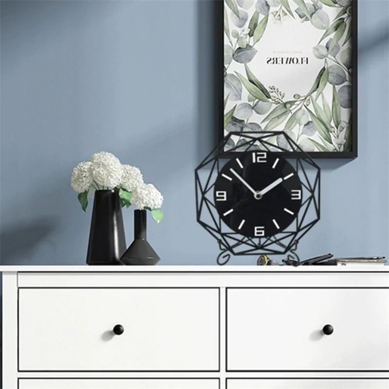 Нордические настольные часы для украшения дома современные минималистичные