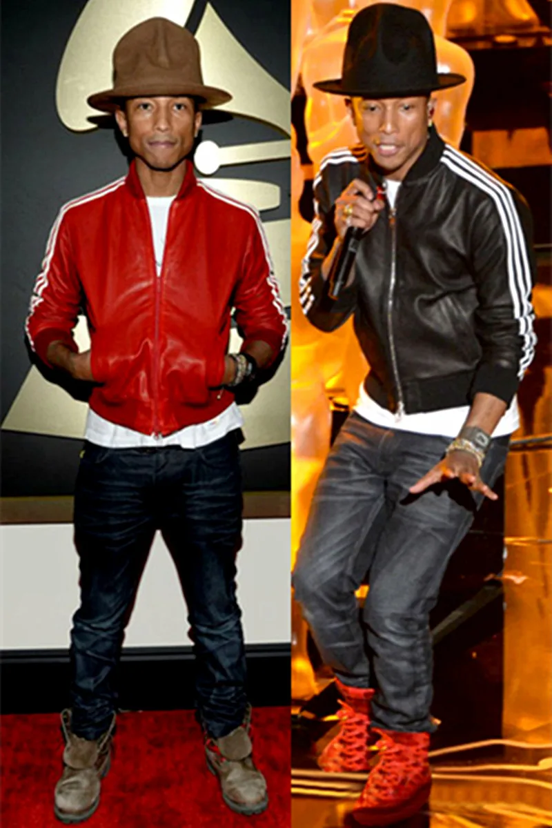 

Italian Napa Sheepskin Pure Leather Thread Three Bars Beckham Genuine Leather Clothes Both Man or Women