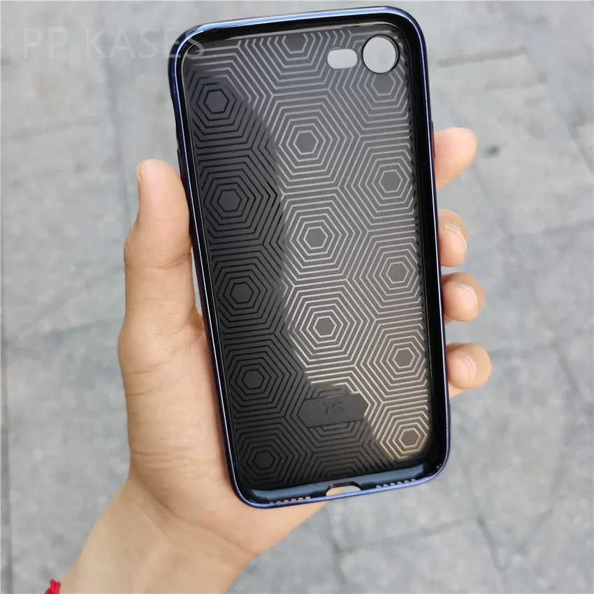 

Luxury Thick Plated Gold Phone Case for iPhone 11 12 Promax X 10 Xsmax XR 7 8plus Glass Mirror Funda Capa Coque Etui Back Cover