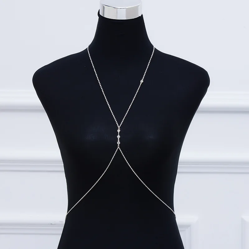 Украшение для тела сексуальная цепочка для груди бикини животные цепи для женщин крестовидный пояс женского костюма девушки мода пляж простой роскошь.