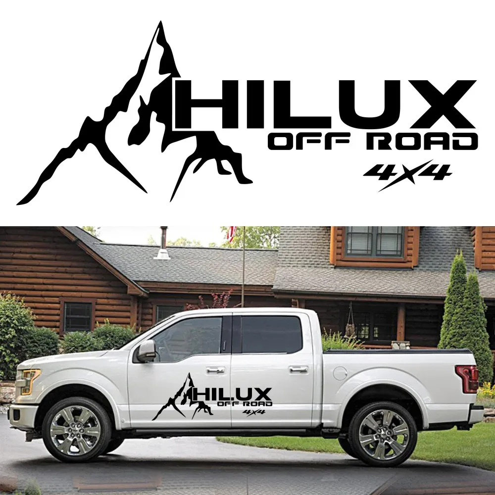 

2 шт., Виниловая наклейка для автомобиля Hilux Revo Vigo