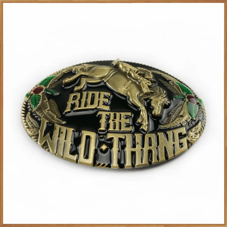 Пряжка из цинкового сплава BuckleClub для езды на дикой природе подарок джинсов