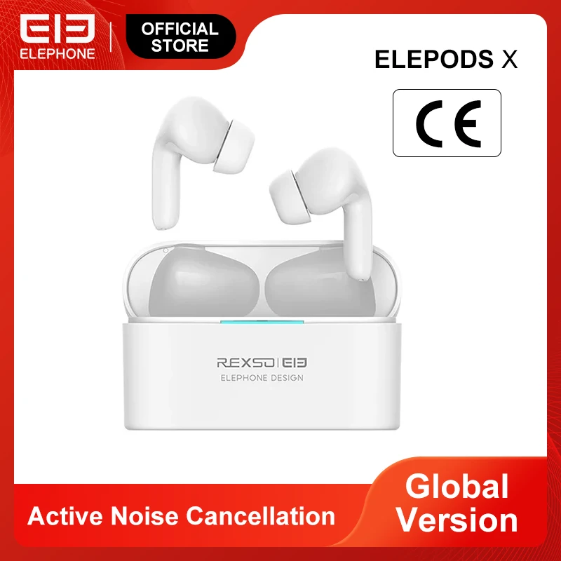 ELEPODS X активный Шум шумоподавления наушники вкладыши TWS с 30dB ANC глубина Feedforward +