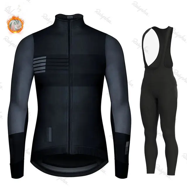 cycling jersey set 1 Gobike зимняя одежда для велоспорта с длинным рукавом, велосипедная рубашка, чрезвычайно геотермальный жилет, зимняя одежда для велоспорта, теплый комплект для велоспорта - Цвет: cycling jersey set 1