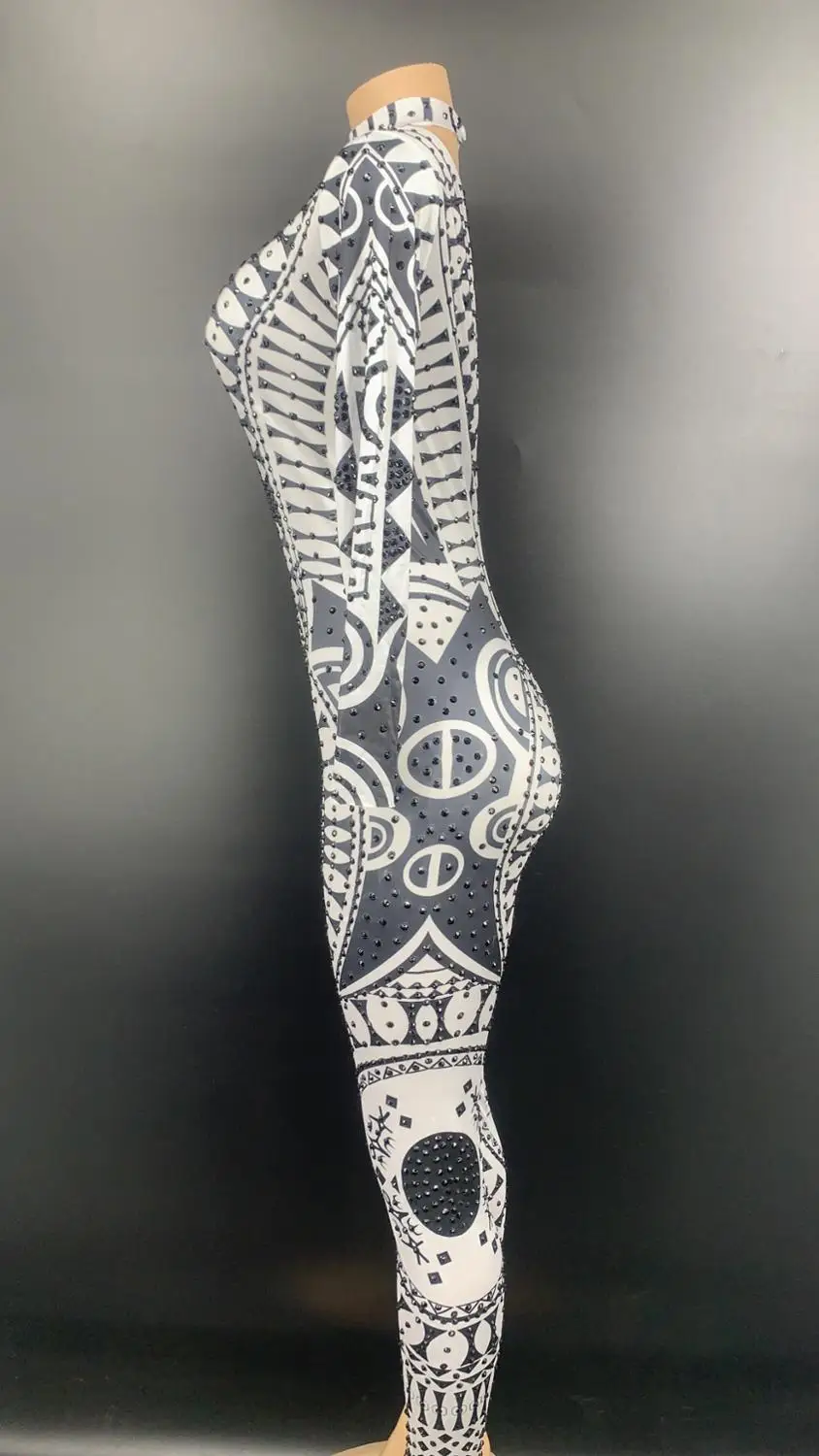 Женский сексуальный спортивный костюм со стразами белый черный спандекс|Женские