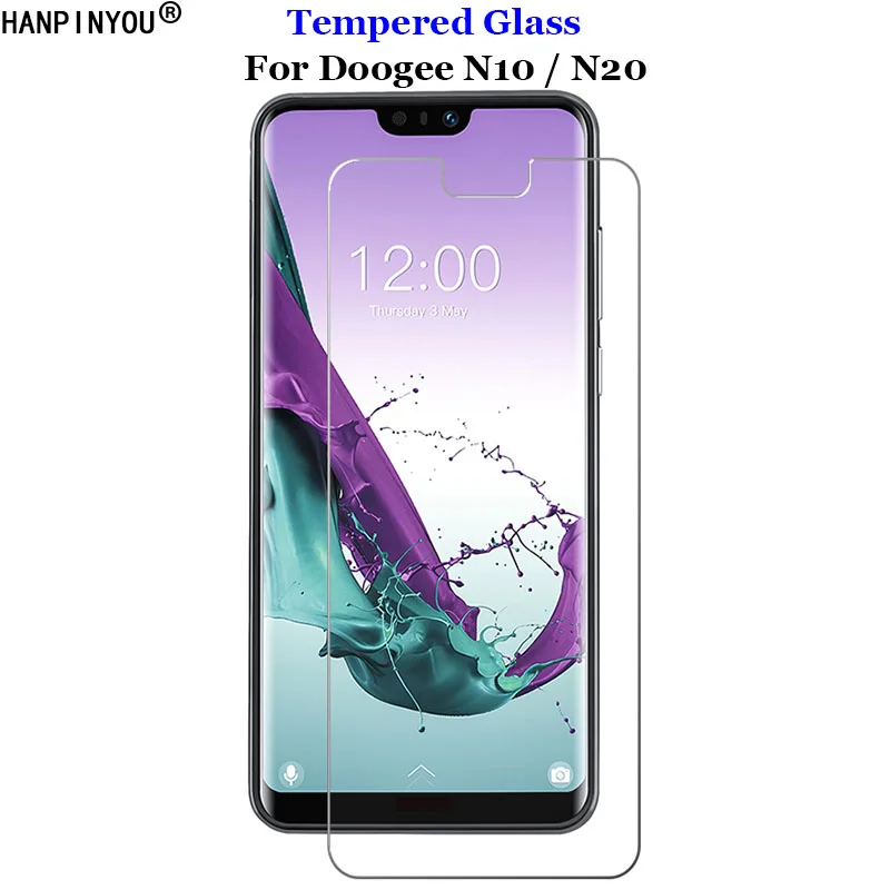 Для Doogee N10 5 84 "закаленное стекло 9H 2.5D Premium Защитная пленка для экрана N20 6 3" |