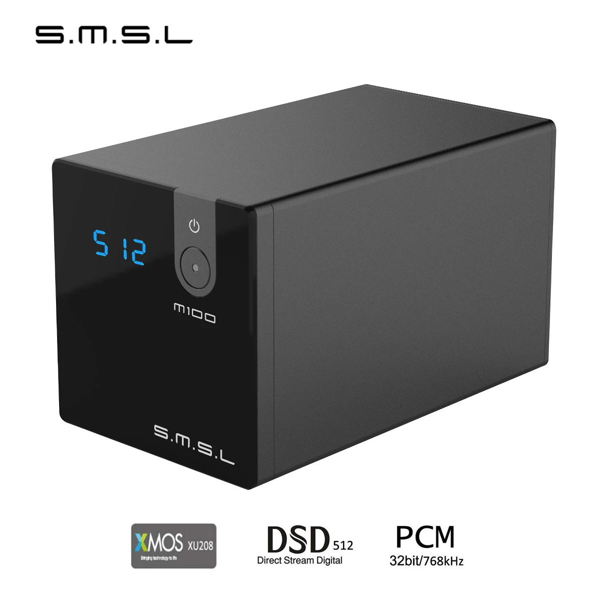SMSL M100 аудио DAC USB AK4452 Hifi dac декодер DSD512 Spdif Amp XMOS XU208 цифровой усилитель оптический