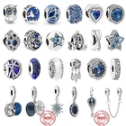 Бусина-Шарм пятиконечная звезда и сова из серебра 925 пробы для браслета Pandora