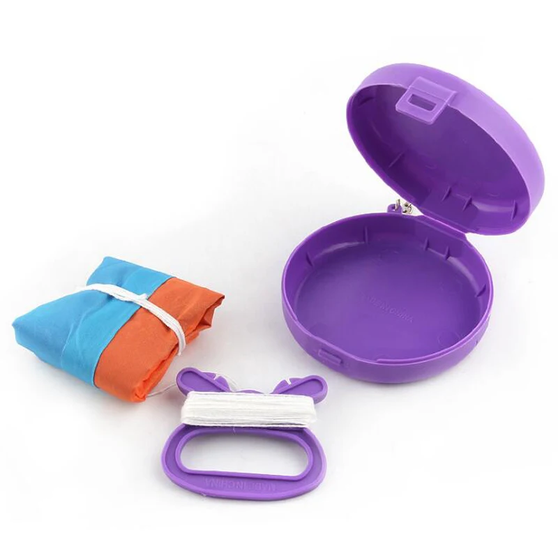 1 комплект Складной Мягкий тканевый Карманный Летающий воздушный змей для детей