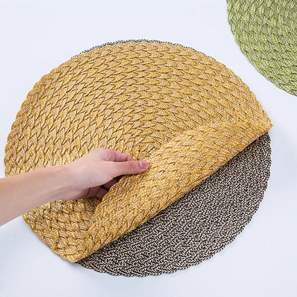 Подставка для столовых приборов модные циновка из ПВХ коврик колодки дискового