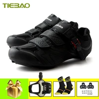 tiebao sapatilha ciclismo bicicleta road bike shoes 2019 self locking spd sl pedals cycling sneakers breathable zapatos ciclismo