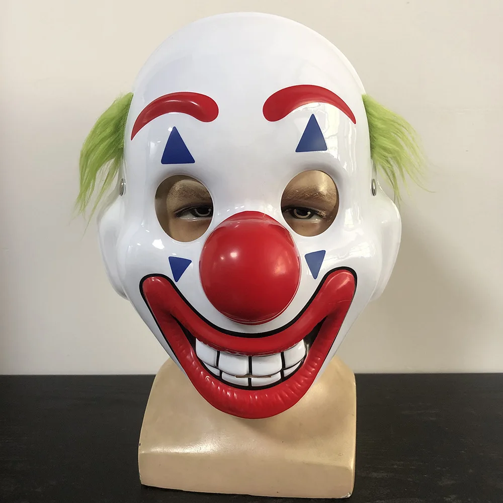 Маска клоуна Джокера из фильма 2020 маска-мяч для маскарада страшная косплей