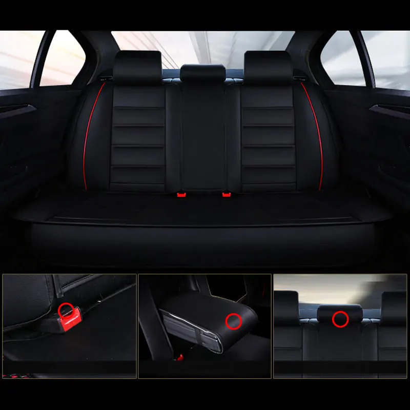 Чехол для автомобильного сиденья кожаный протектор аксессуары интерьера