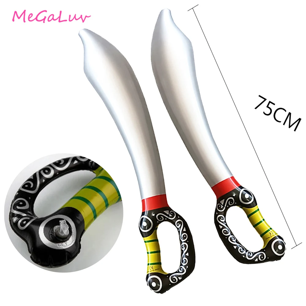 

PVC Pirate Knife Balloon Inflatable Birthday Party Decorations Children's Halloween Children's Gift Boy Toy Balloon
