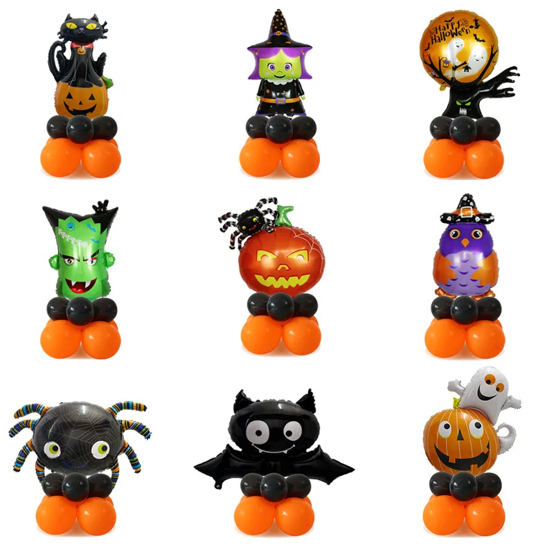 

Воздушные шары из фольги для Хэллоуина, 12 шт./лот, 10 дюймов