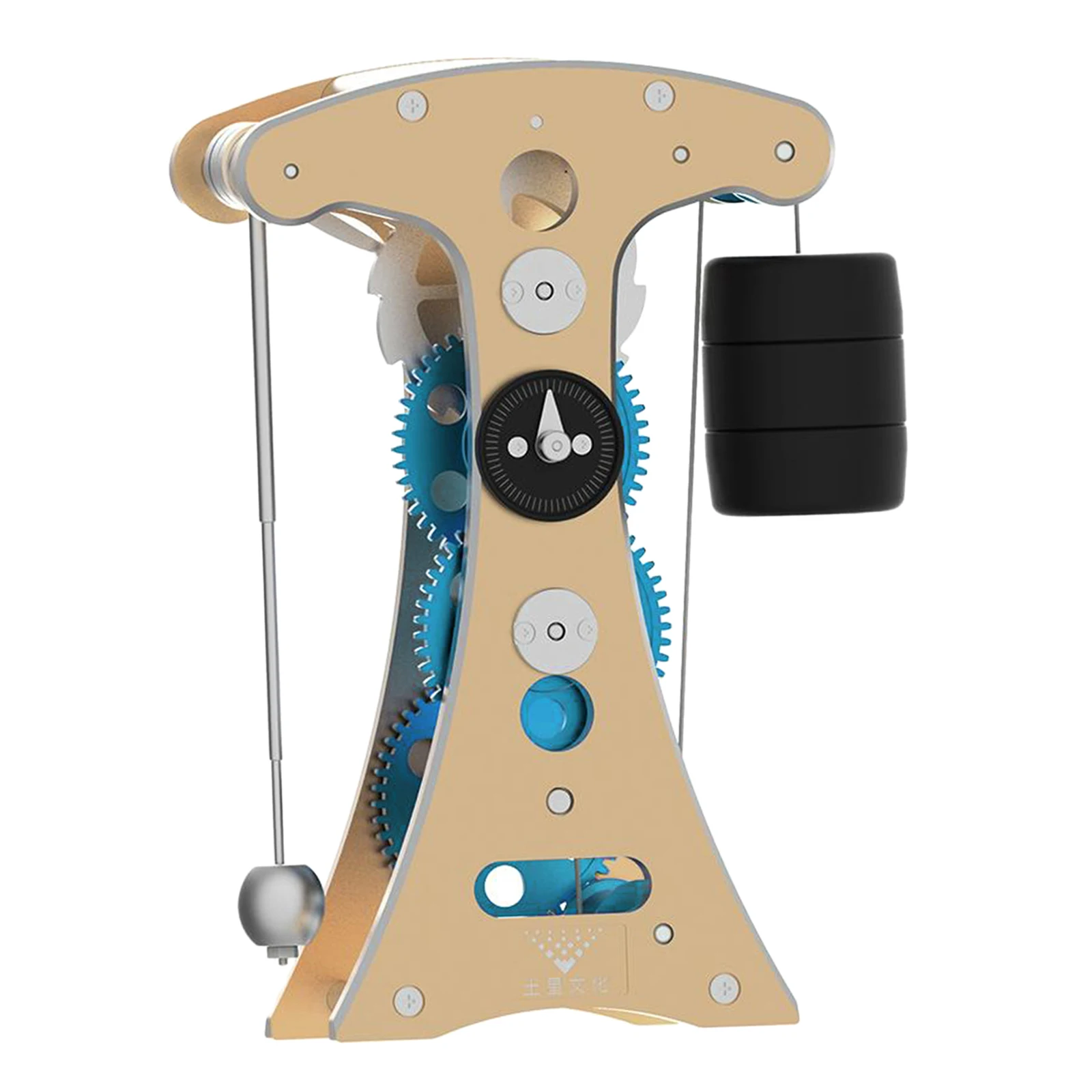 

DIY PUZZLE PENDULUM CLOCK METAL ASSEMBLED KITS KIDS ADULTS EDUCATION MODEL