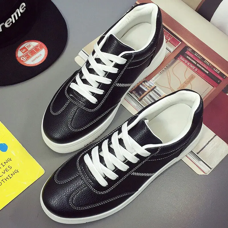 Женские кроссовки на вулканизированной подошве белые платформе из