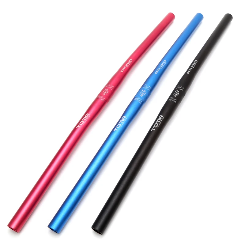 

25.4mm 60cm Straight Riser Bar Mountain Bike Bicycle Aluminum Alloy Handlebar
