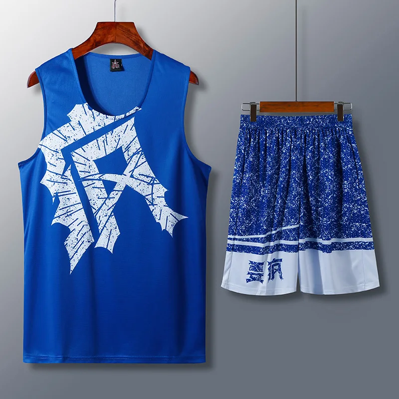 Баскетбольный комплект из Джерси баскетбольная форма мужской спортивный костюм