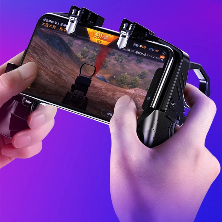 Pubg мобильный игровой контроллер геймпад для Xiaomi Iphone samsung huawei игровая Ручка Вентилятор L1r1 триггер огонь Кнопка джойстик ДЖОЙСТИК Джойстик