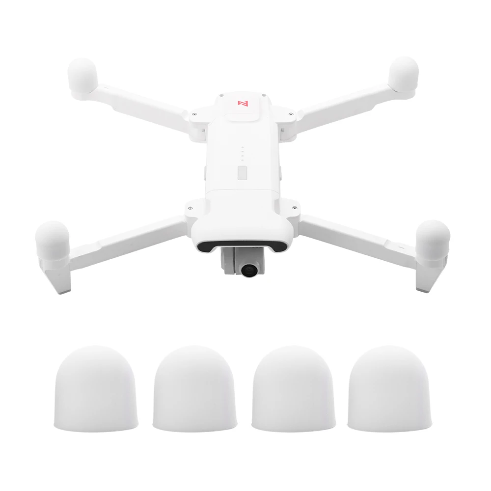 4 Pcs Motor Cover Silicone Case Protective Guard for DJI Mavic Pro FIMI X8 SE 2020 Platinum Engine Protector Cap Accessory | Электроника