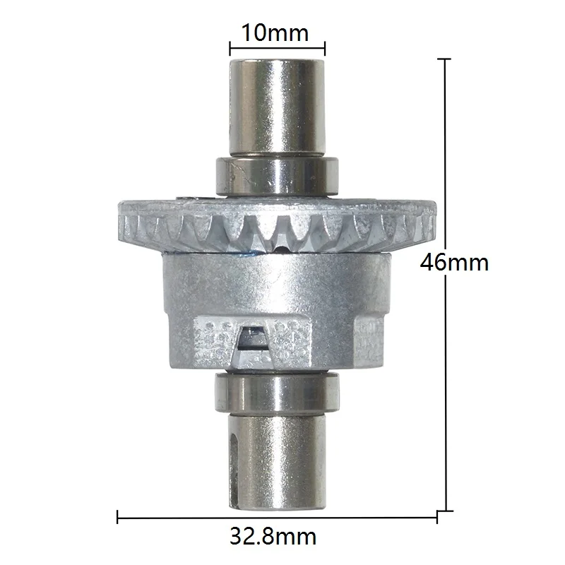 

2Pcs All Metal Differential Assembly Gears Gearbox Set for Hosim XLH 9125 RC Car Spare Parts Upgrade Accessories