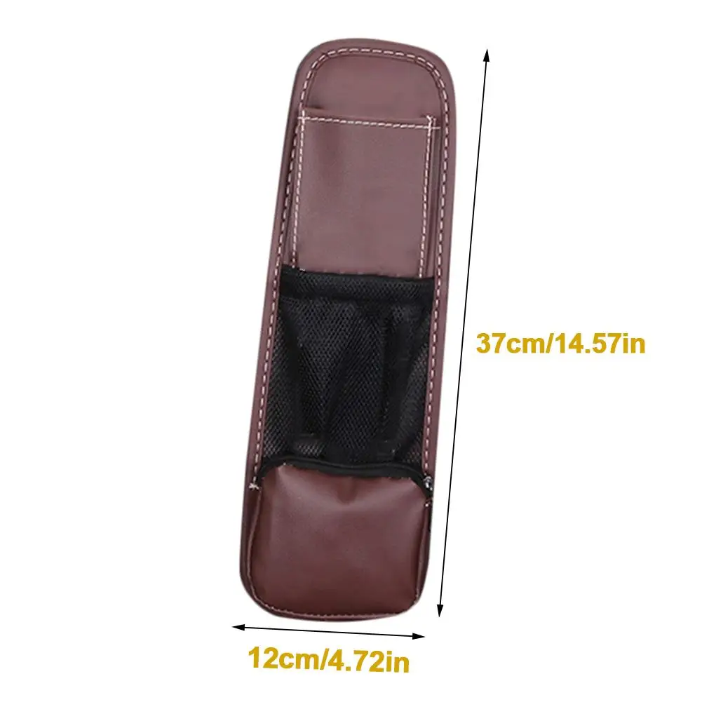 

Car Seat Side Hanging Bag Car Seat Organizer Mesh Pocket Car Styling Organizer Phone Holder Universal Gap Car Phone Bag