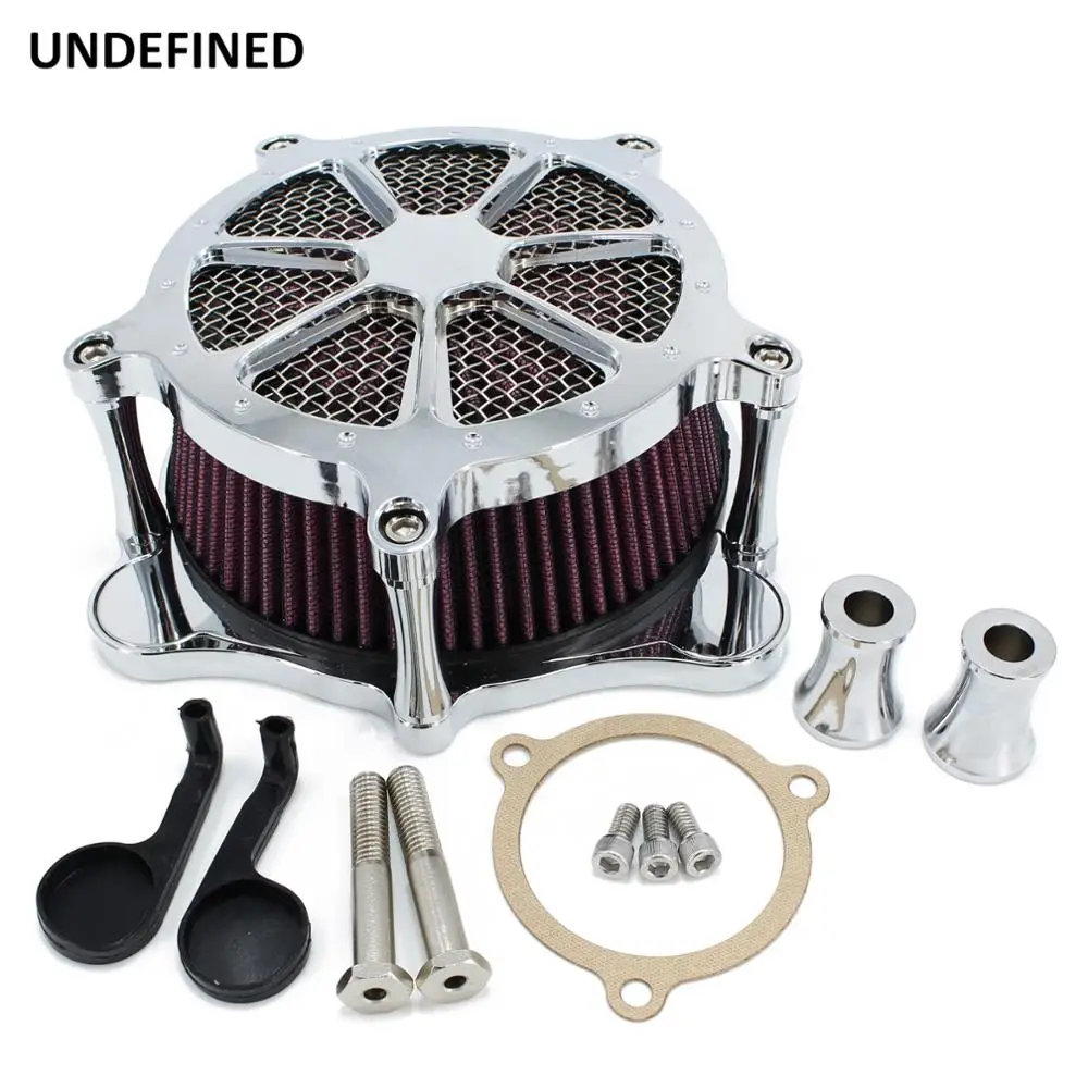 Хром мотоцикл воздушного фильтра изготовленное на станках с ЧПУ впускной