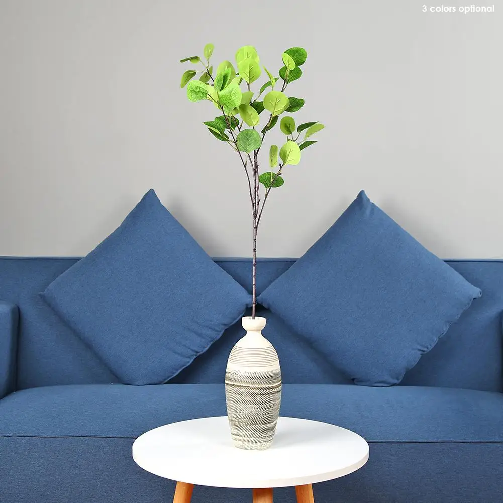 Имитация растений искусственные листья ветви балкон сад пейзаж для дома