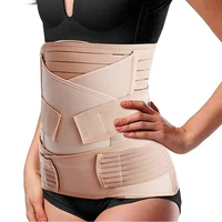 girdles slim waist trainer 3 in 1 abdomen pelvis belt pregnancy corset maternity strap postpartum recovery bandage body shapers
