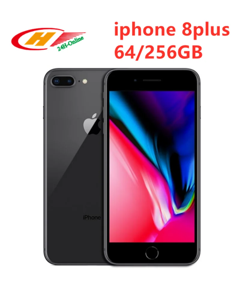 Разблокированный смартфон Apple iPhone 8Plus LTE ram 3 ГБ rom 64/256 ГБ Hexa Core 12.0MP 5," iOS с отпечатком пальца
