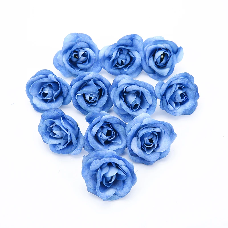 

Искусственные розы из шелка, 10 шт.