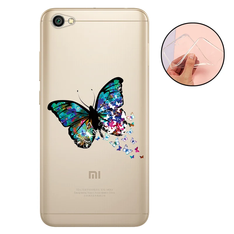 Для Redmi Note 5A 16G чехол из мягкого ТПУ силикона для Xiaomi Redmi Note5A PRO 32G 64G Милая задняя крышка для Redmi Note 5A Prime чехол - Цвет: TRWCD