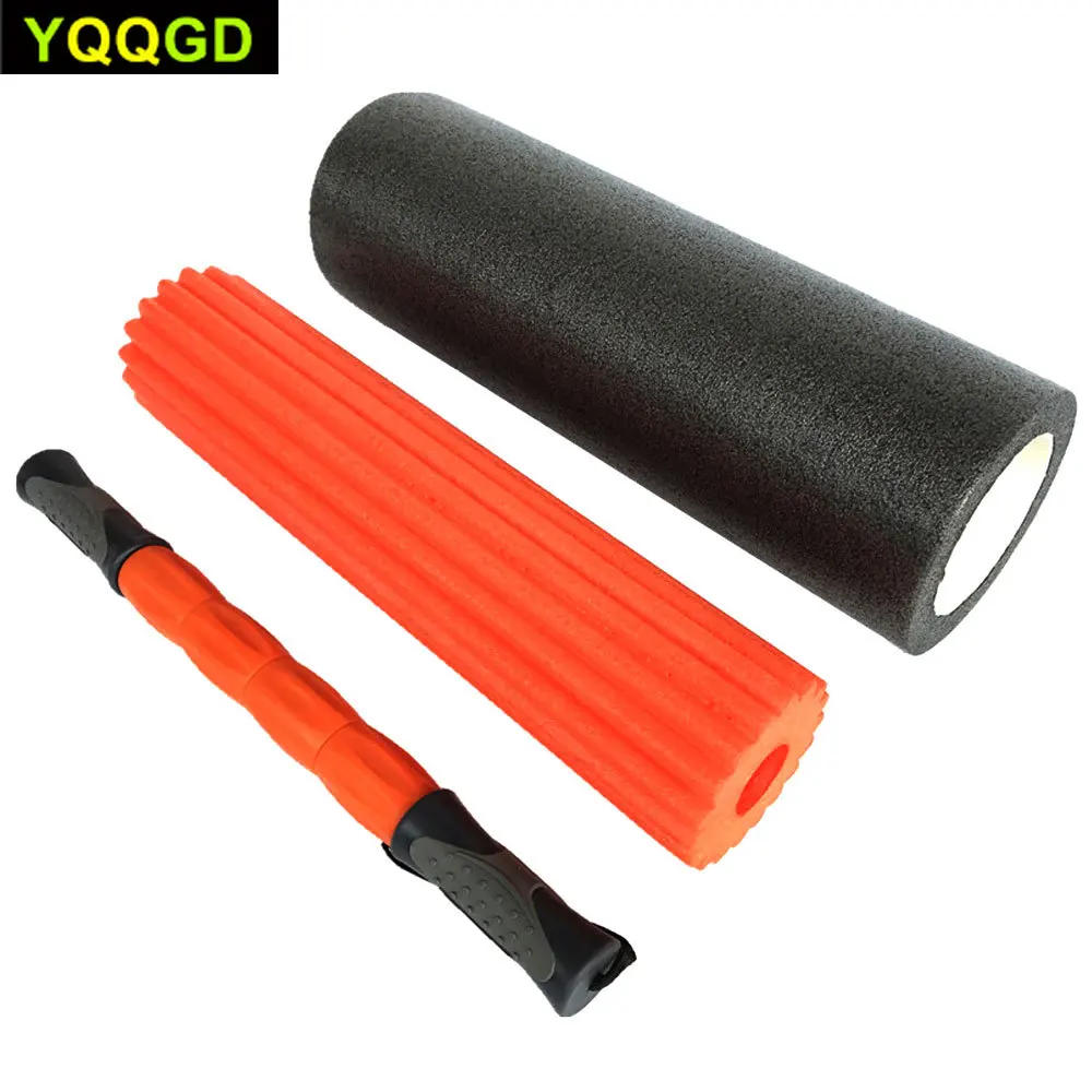 1 Набор Тройной в одном Поролоновый валик для йоги глубокий массажный стержень