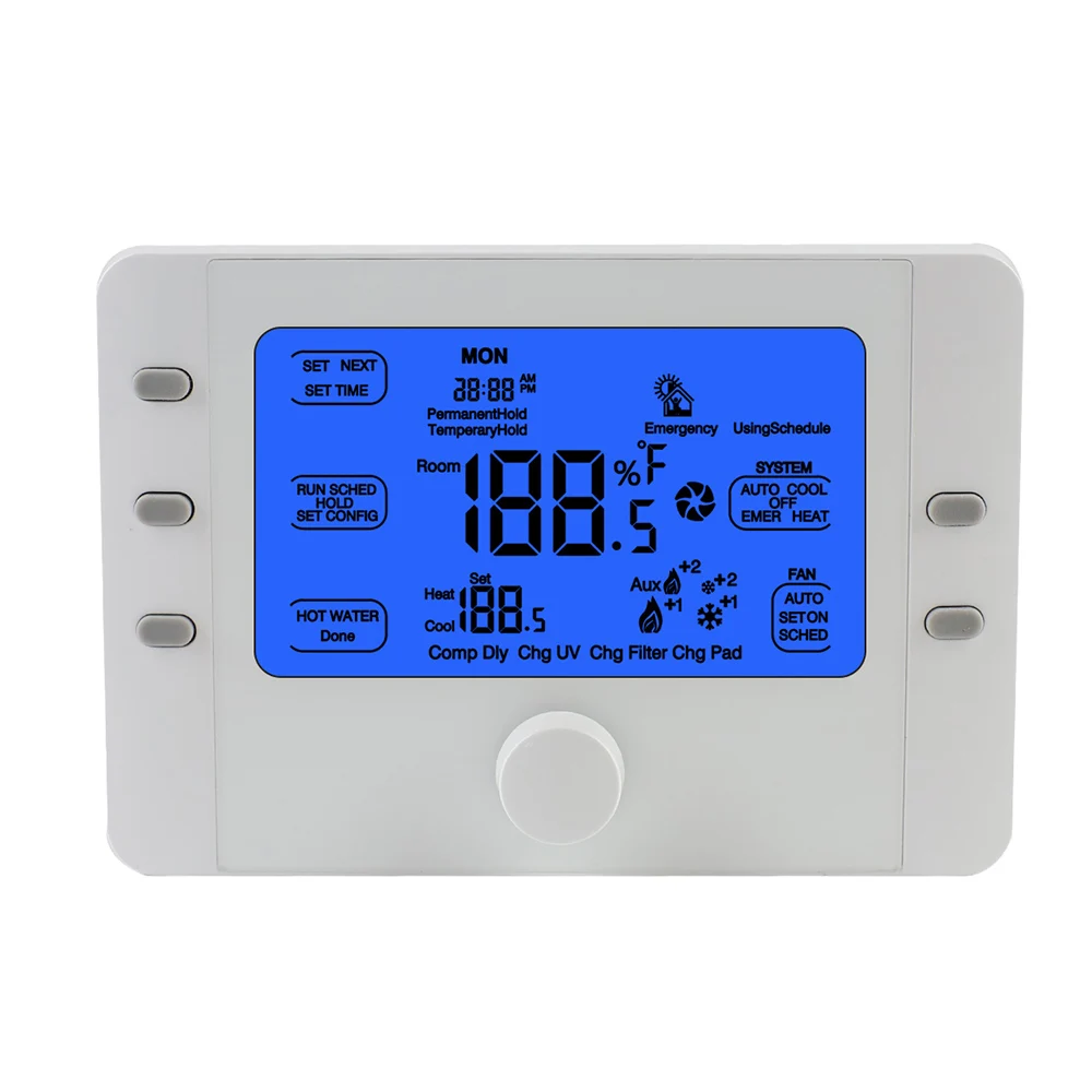 Умный кондиционирования воздуха термостат Coolair для 3 тепла/2 Прохладный Системы