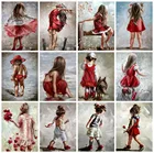 Huacan Алмазная мозаика Вышивка крестом портрет 5d Diy Алмазная картина камни в форме ромба Стразы украшения дома