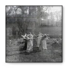 Круг женщин танцующий светильник танец Луг языческие ведьмы викканский волшебный Ковен сеанс холст настенное Искусство Плакат Картина