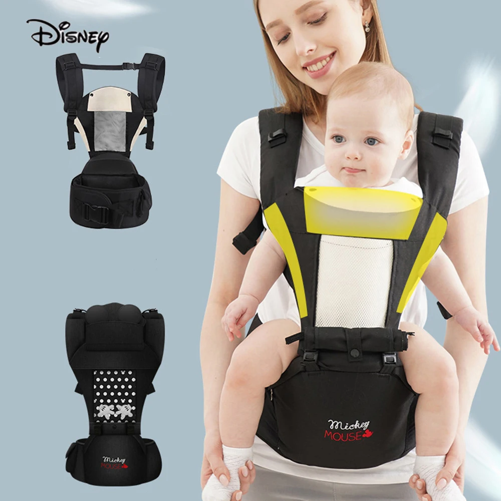 

DISNEY Waist Stool Baby Strap Front Hold-Style Baby Children's Stool Universal Multi-Function Four Seasons
