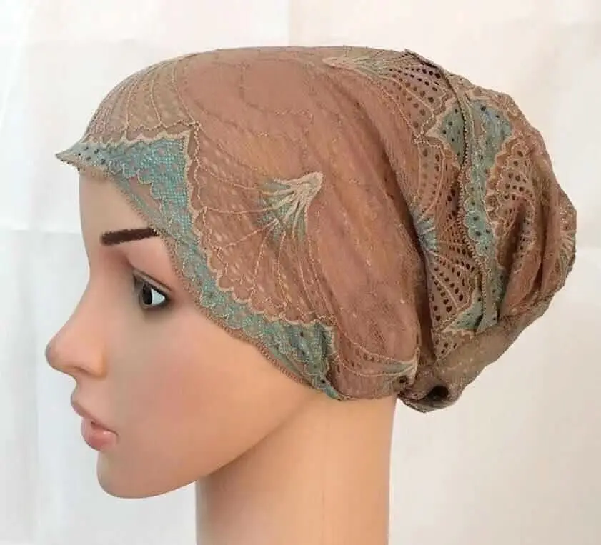 Женская мусульманская Внутренняя крышка Арабская стандартная головного убора