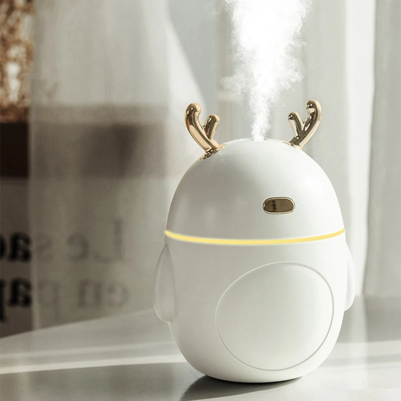 2 шт. прекрасный увлажнитель воздуха с оленем Usb СВЕТОДИОДНЫЙ светильник Мини