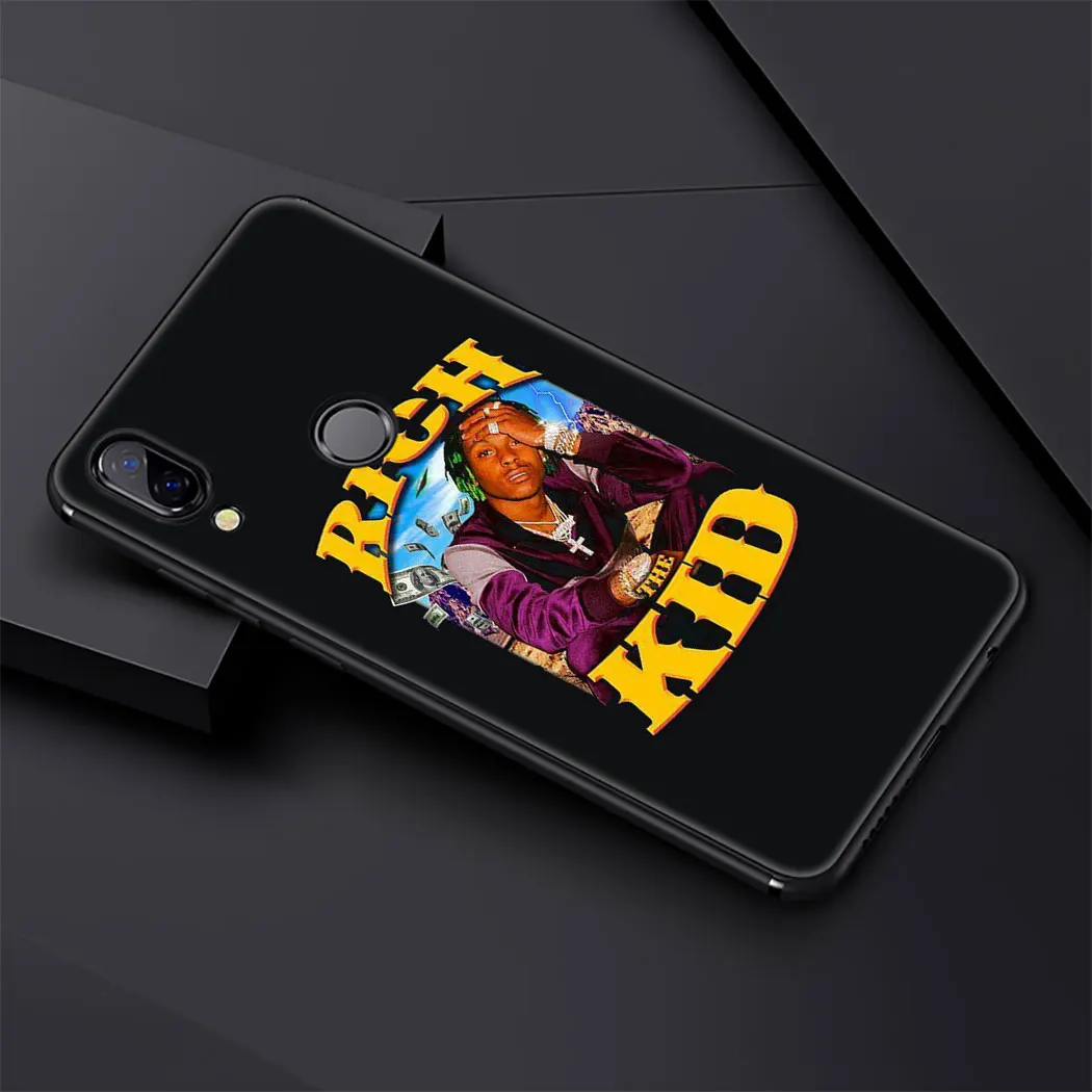 Rapper Rich the Kid Soft Silicone Case for Huawei Mate 30 Pro Lite Y9 Prime P9 P8 Cover |