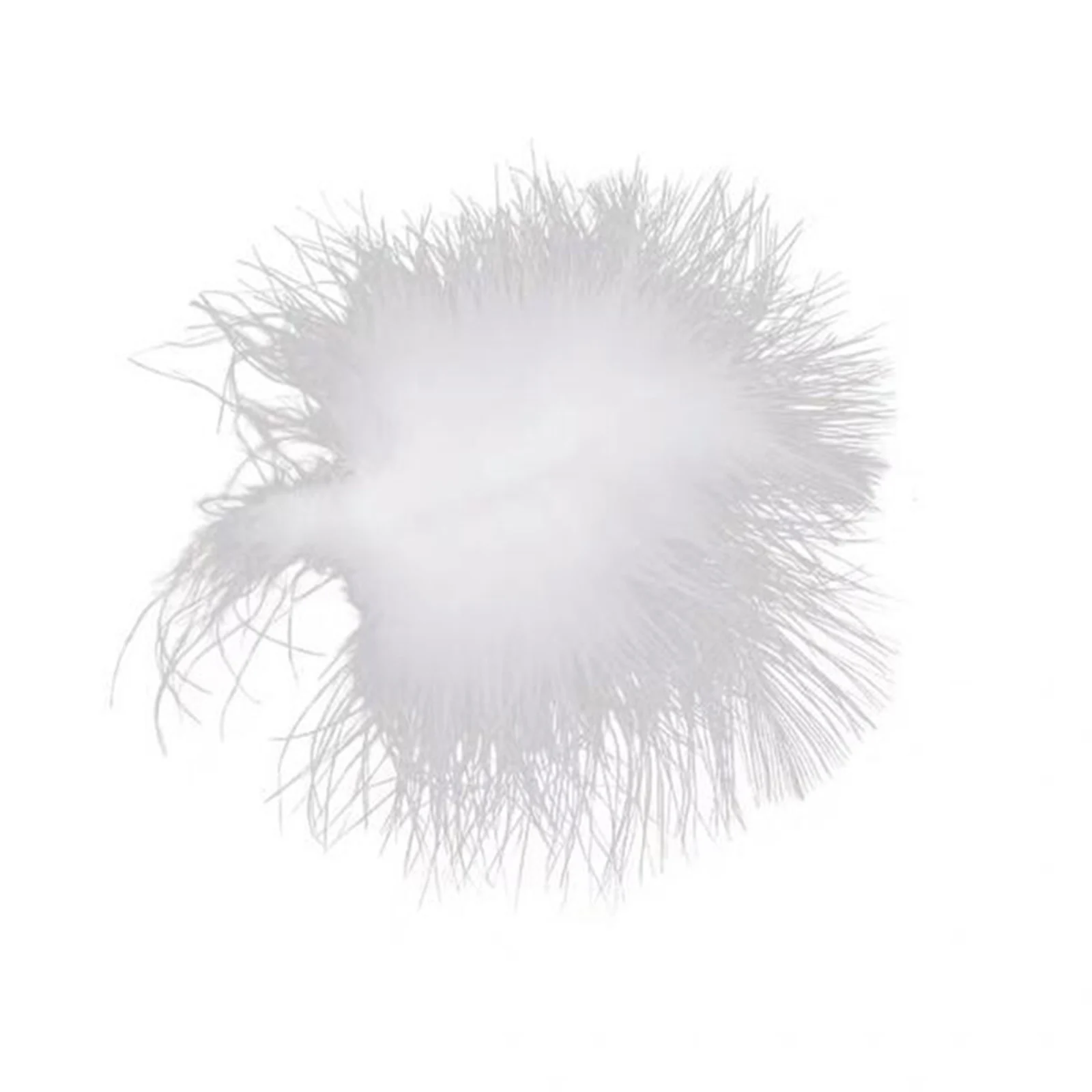 Feather Fluffy Hairpin Sweet White Hair Clip Headdress Headpiece Women Girl Bridesmaid Accessories LDO99 | Красота и здоровье