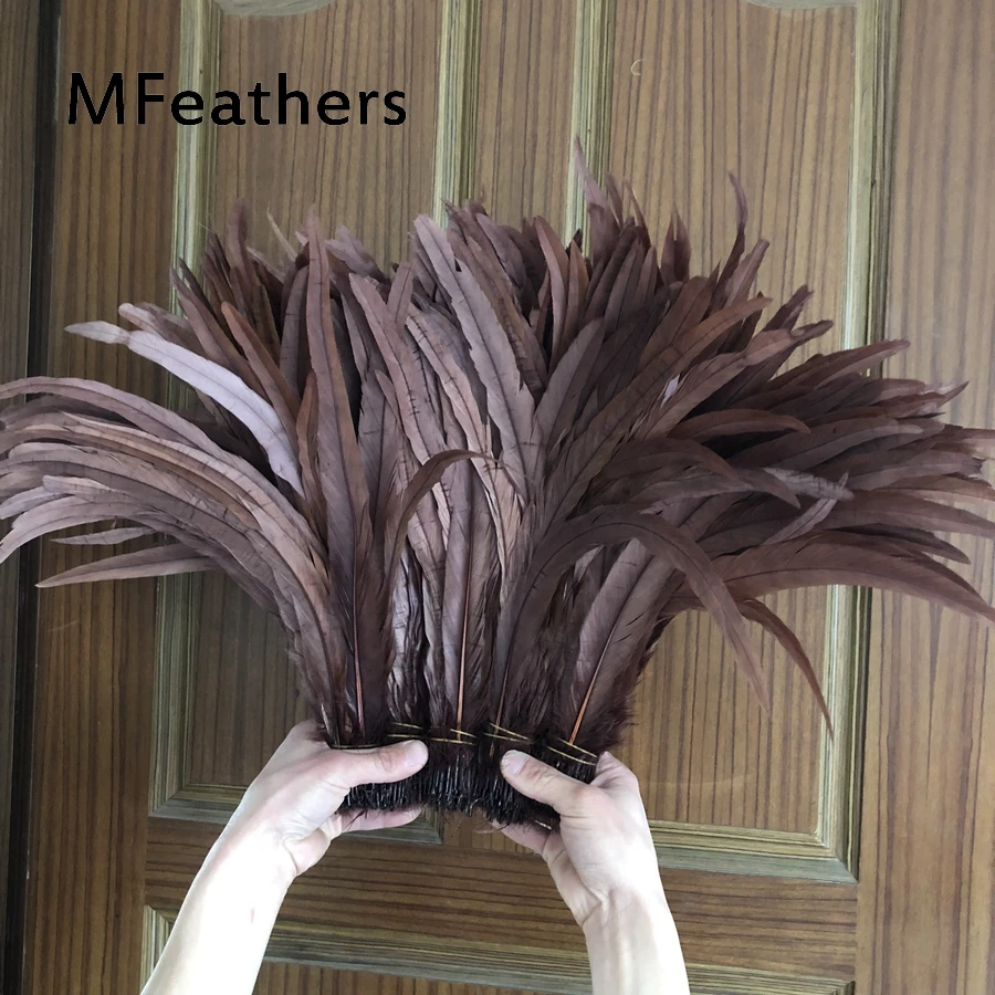 

1000PCS/Lot Cheap Plumas Feather 35-40cm 14-16" Natural Rooster Feathers for Crafts Diy Chicken Feather Jewelry Plume Decoration