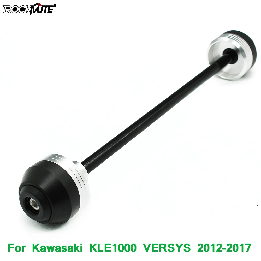 Противоударные слайдеры POM для передней оси вилки Kawasaki KLE VERSYS 1000 2012 2017 круглая