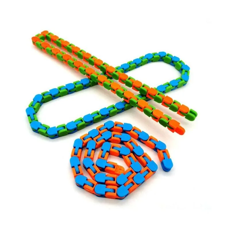 Juguetes coloridos para ni&ntilde;os, rompecabezas sensorial con seguimiento a presi&oacute;n y clic, alivio del estr&eacute;s, rotaci&oacute;n y forma, 48 secciones, 54CM-0