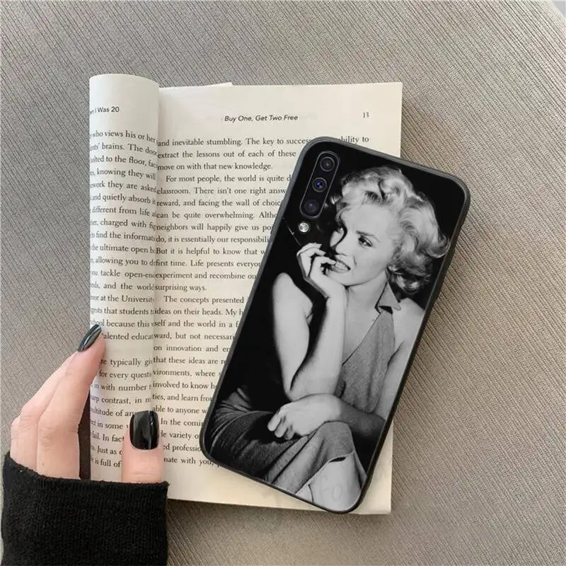

Marilyn Monroe famous actor pattern Phone Case For Samsung galaxy S 9 10 20 A 10 21 30 31 40 50 51 71 s note 20 j 4 2018 plus