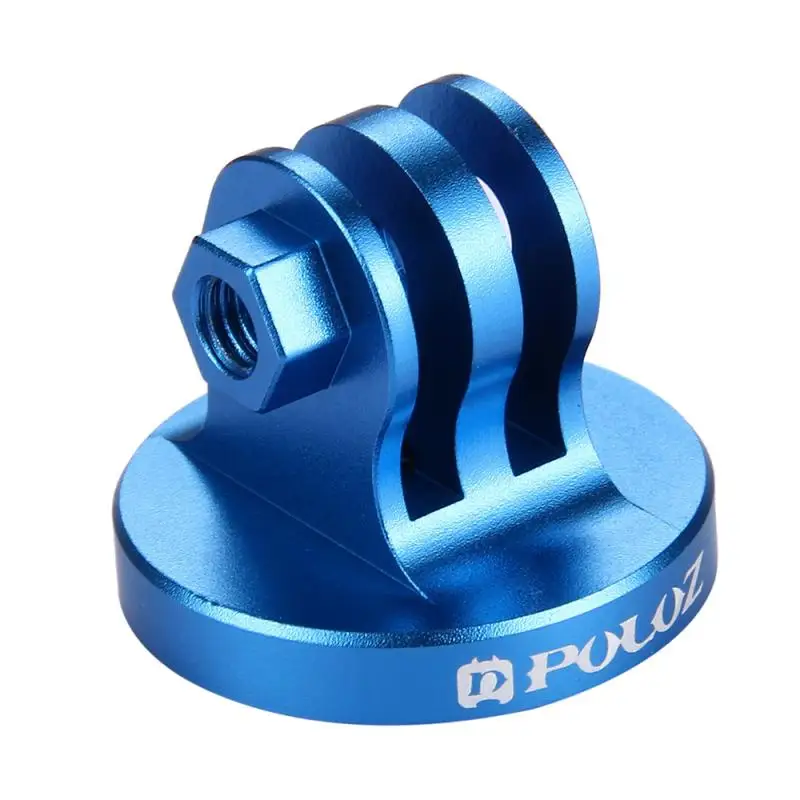 

New 2021 PULUZ 1/4 Inch Screw Hole Tripod Mount CNC Adapter For GoPro HERO7/6/5/5/ HERO8 Session Xiaoyi/DJI OSMO Action Cameras